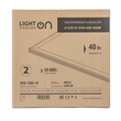 Панель ультратонкая светодиодная LightPhenomenON LT-UTP-01-IP40-40W-4000К - Светильники - Для общественных зданий - . Магазин оборудования для автономного и резервного электропитания Ekosolar.ru в Орске