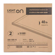 Панель ультратонкая светодиодная LightPhenomenON LT-UTP-02-IP40-40W-6500К LED - Светильники - Для общественных зданий - . Магазин оборудования для автономного и резервного электропитания Ekosolar.ru в Орске