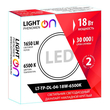 Светильник LightPhenomenON Downlight LT-TP-DL-04-18W-6500K накладной круглый Ф170 LED - Светильники - Светильники DOWNLIGHT - . Магазин оборудования для автономного и резервного электропитания Ekosolar.ru в Орске